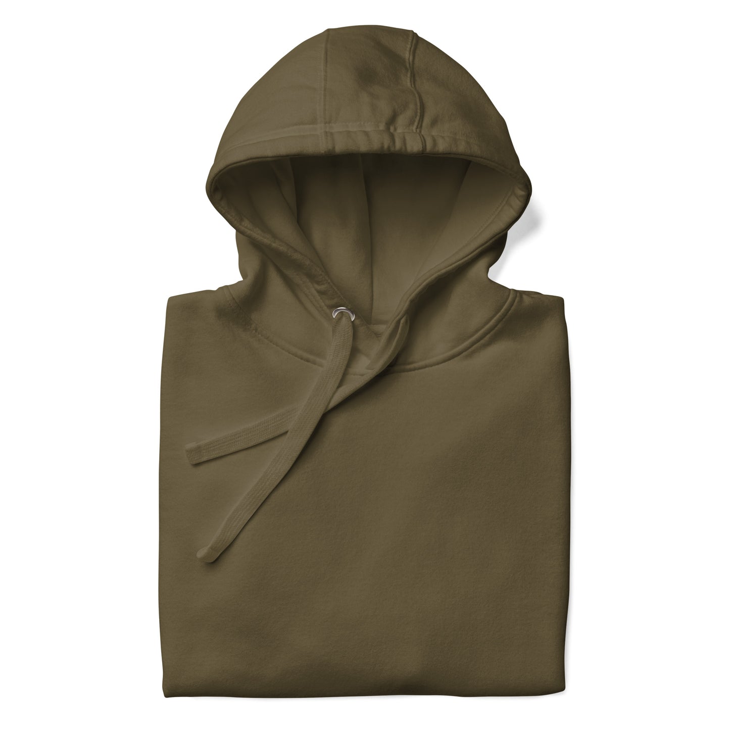 Sudadera con capucha verde oliva