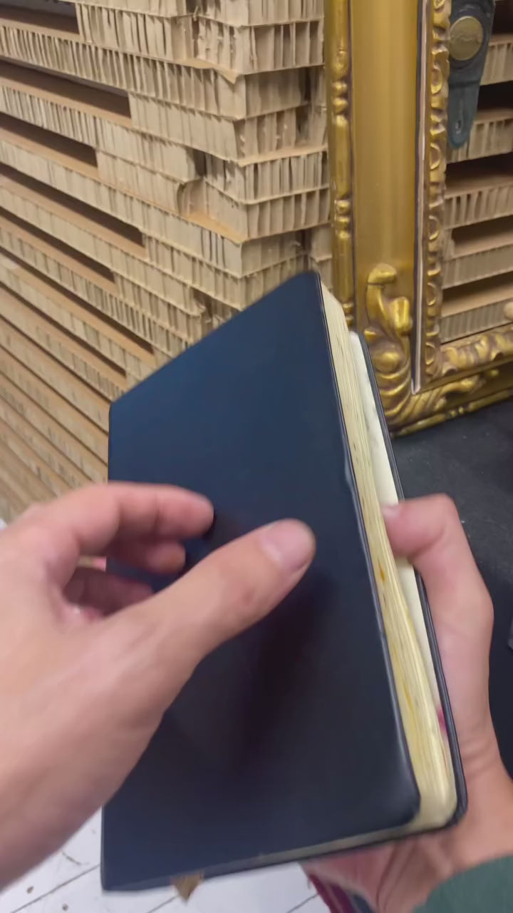 Cargar video: Miguel Guerrero muestra su sketchbook pasando sus hojas